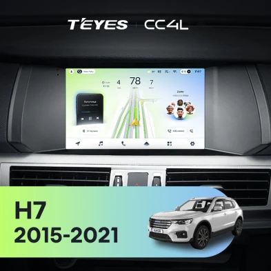 Штатная магнитола Teyes CC4L 6/64 Hover Haval H7 1 (2015-2021)