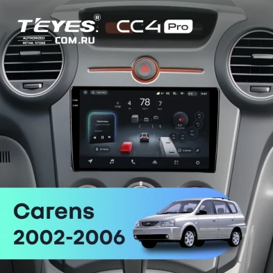 Штатная магнитола Teyes CC4 Pro 8/128 Kia Carens 1 (2002-2006)