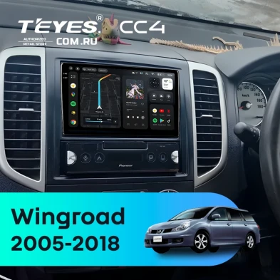 Штатная магнитола Teyes CC4 6/64 Nissan Wingroad 3 Y12 (2005-2018)