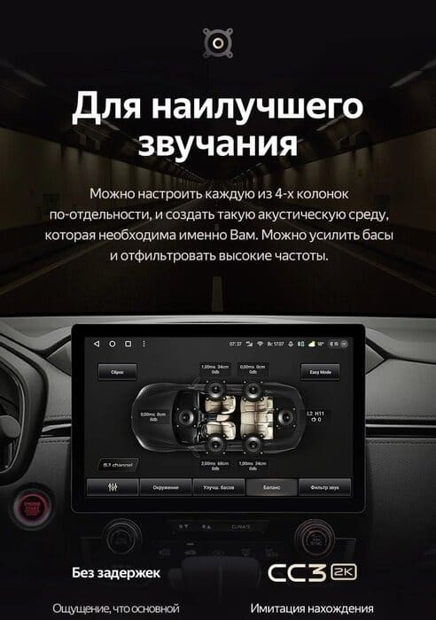 Штатная магнитола Teyes CC3 2K 6/128 Hyundai Solaris 2 (2017-2020) F1 Тип-B (11")