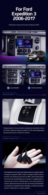 Штатная магнитола Teyes CC3 4/32 Ford Expedition 3 U3242 U3542 U324 U354 (2006-2017)