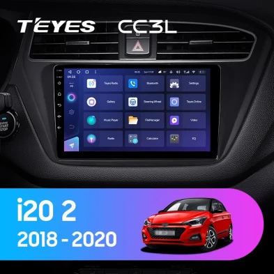Штатная магнитола Teyes CC3L 4/32 Hyundai i20 2 GB (2018-2020)