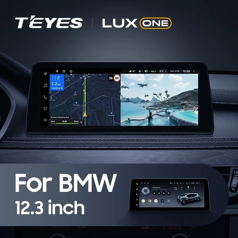 Штатная магнитола Teyes LUX ONE 6/128 BMW X6 F16 (EVO) (2013-2020)