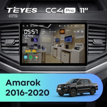 Штатная магнитола Teyes CC4 Pro 12/256 Volkswagen Amarok 1 (2016-2020) (11")