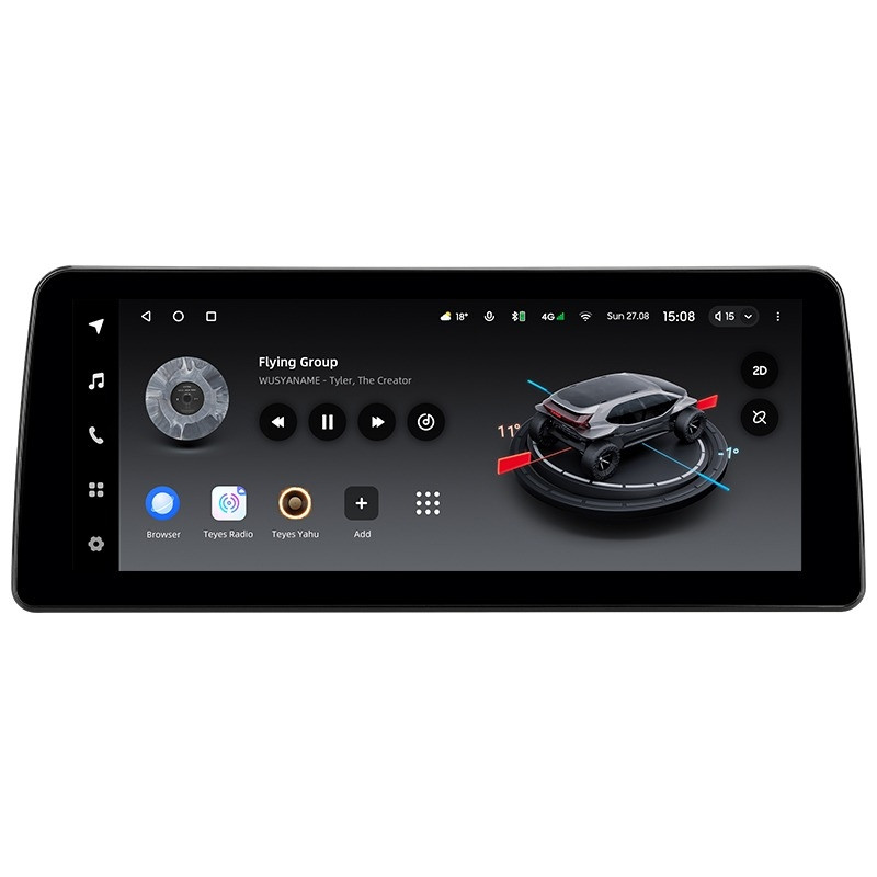 Переходная рамка BMW 5-Series E61 / E60 (CCC) (2003-2007) (12,3")