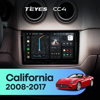 Штатная магнитола Teyes CC4 8/128 Ferrari California (2008-2017)